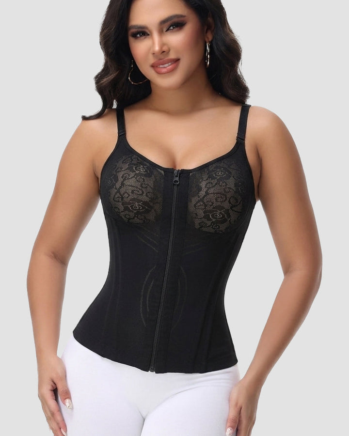 Frankie Lace Bust Waist Trainer Corset Top