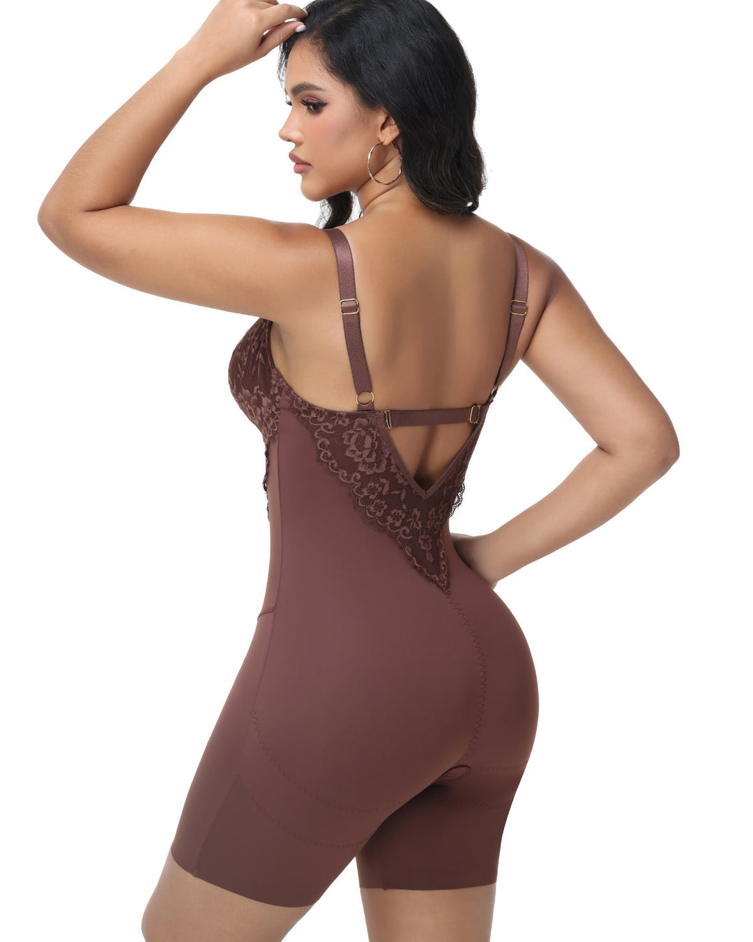Nacy Lace Contour Shapewear Bodysuit
