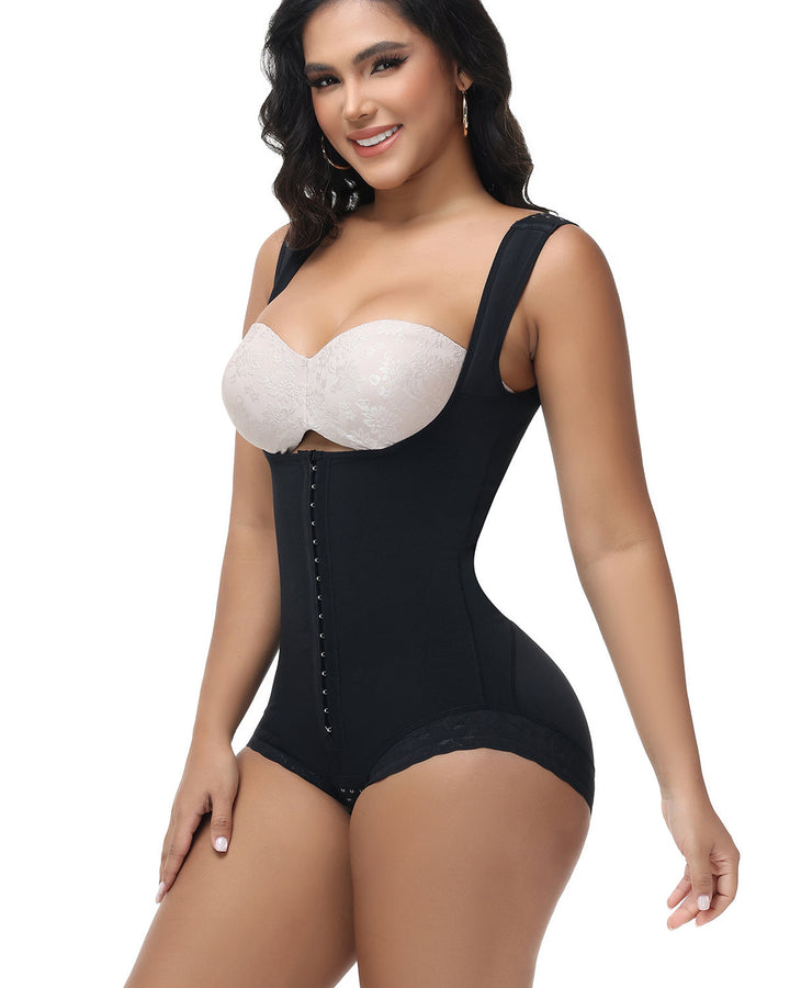 Peaches Open-Bust Contour Shapewear Bodysuit