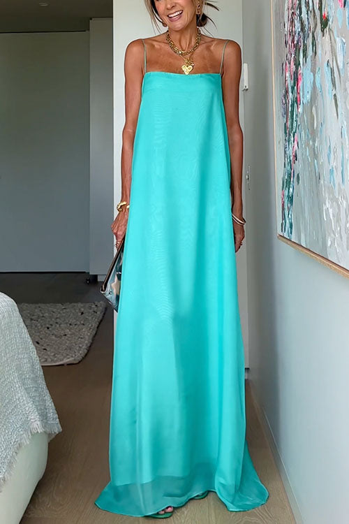 Libby Minimal Strap Maxi Dress