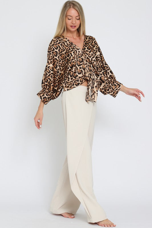 Lorraine Relaxed Wide Leg Pants
