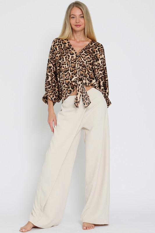 Lorraine Relaxed Wide Leg Pants