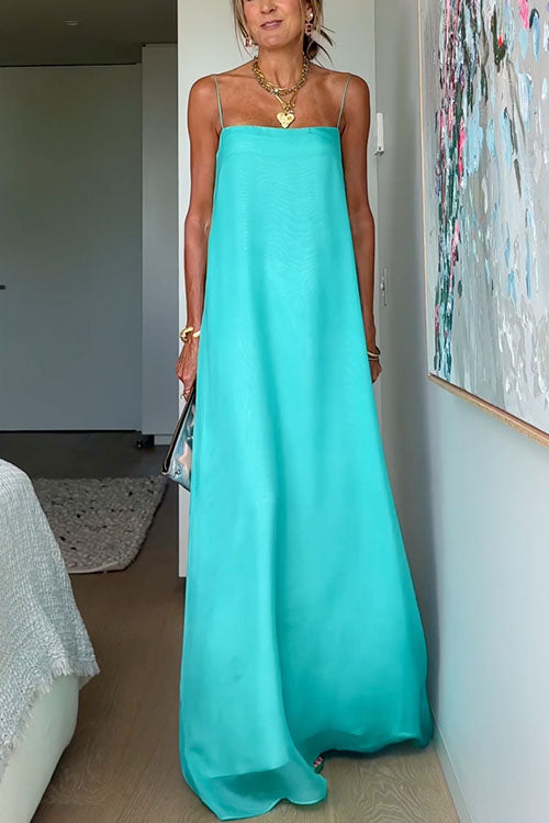 Libby Minimal Strap Maxi Dress