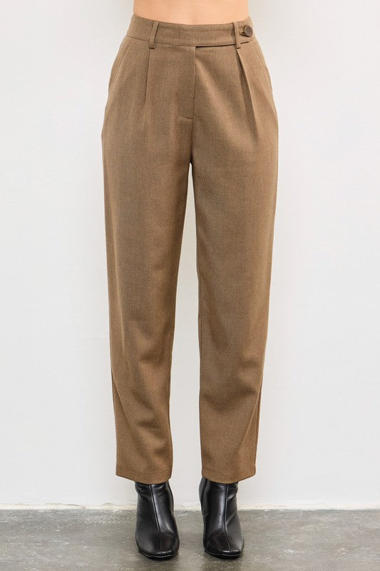 Eliana Pleated Tailored Pants