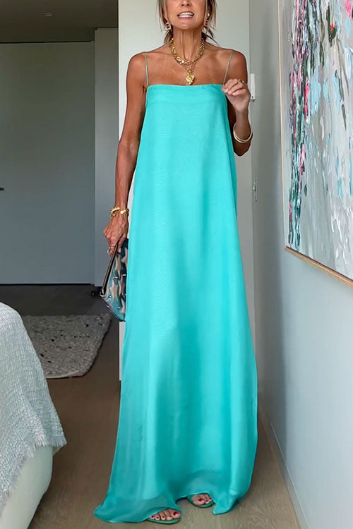 Libby Minimal Strap Maxi Dress