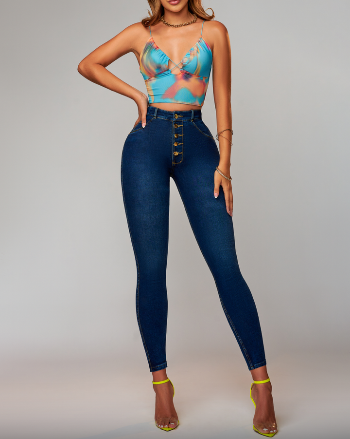 Yvette High Waist Contour Jeans