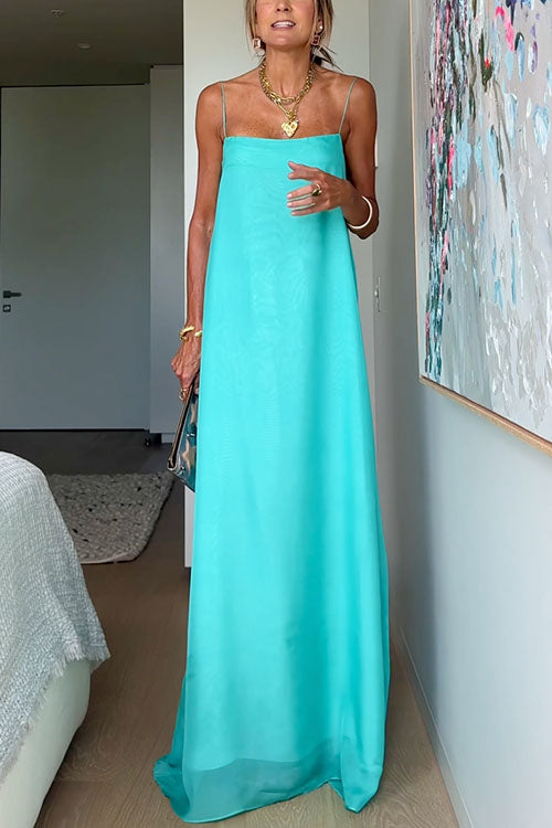 Libby Minimal Strap Maxi Dress