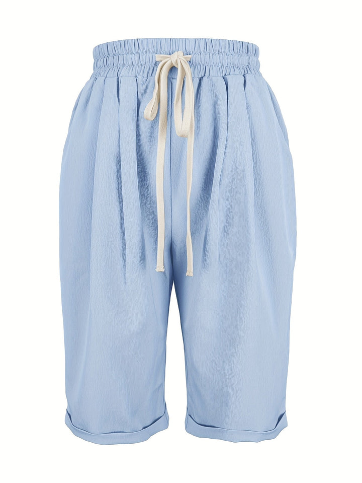 Anne Drawstring Bermuda Shorts