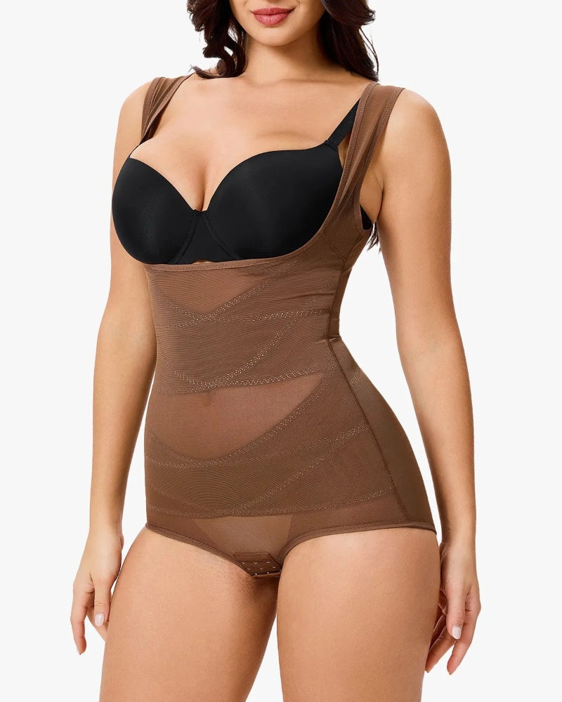 Starr Mesh Contour Shapewear Bodysuit