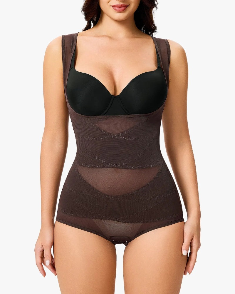 Starr Mesh Contour Shapewear Bodysuit