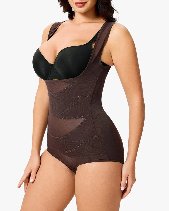 Starr Mesh Contour Shapewear Bodysuit