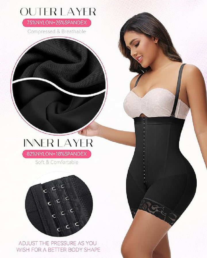Rowan Open-Bust Contour Shapewear Bodysuit