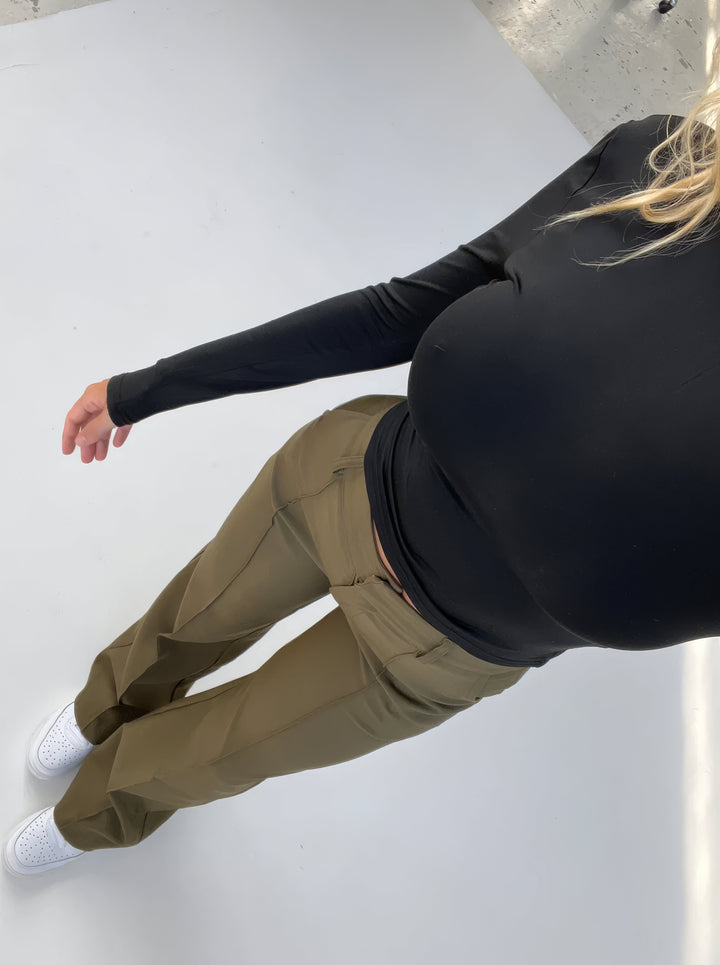 Selma High-Waist Wide Leg Tailored Pants