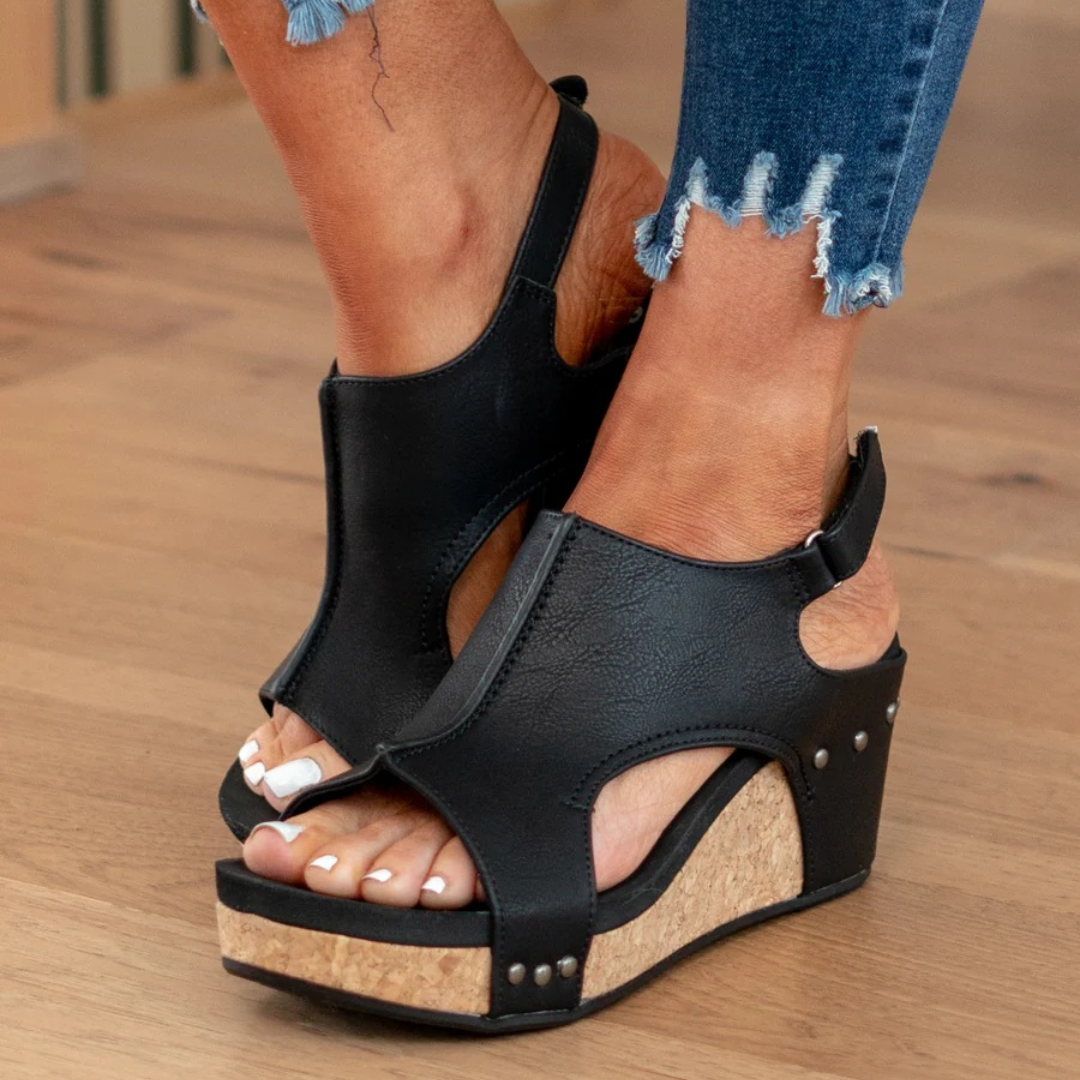 Linda Canyon Rise Platform Sandals