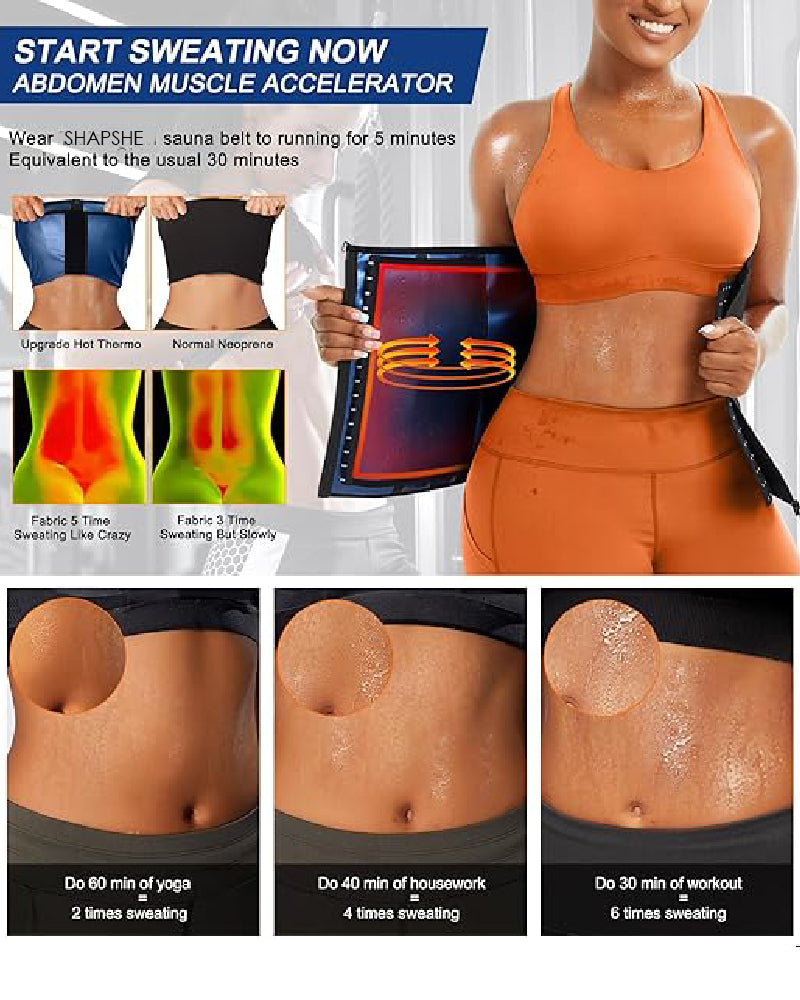 Gail Sauna Waist Trainer Belt