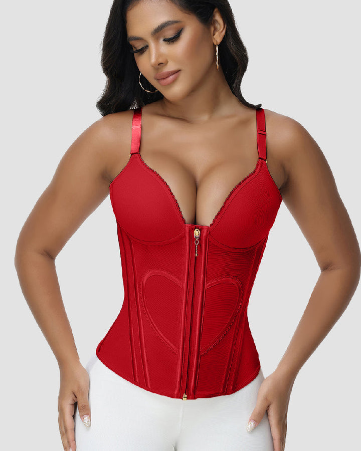 Joelle Lace Contour Corset Top