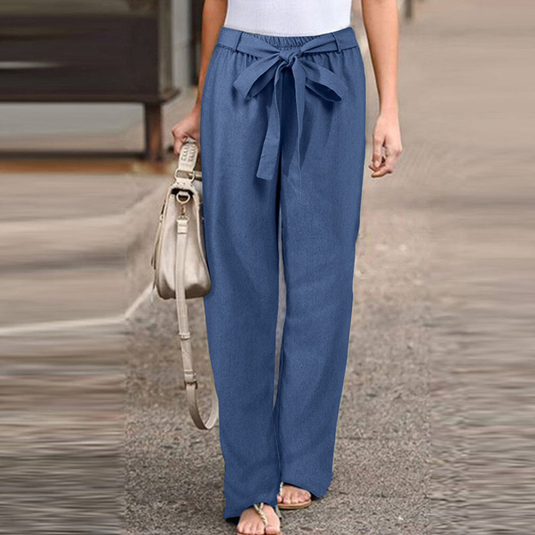 Jane Tie Waist Linen Pants