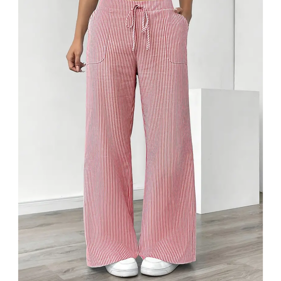 Amber Striped Wide Leg Pants