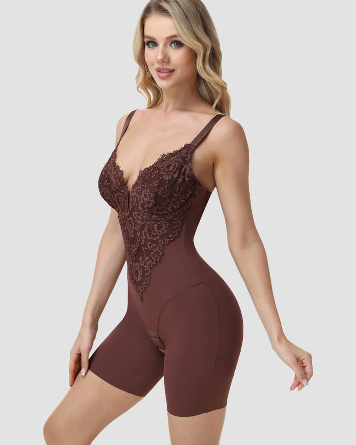 Nacy Lace Contour Shapewear Bodysuit
