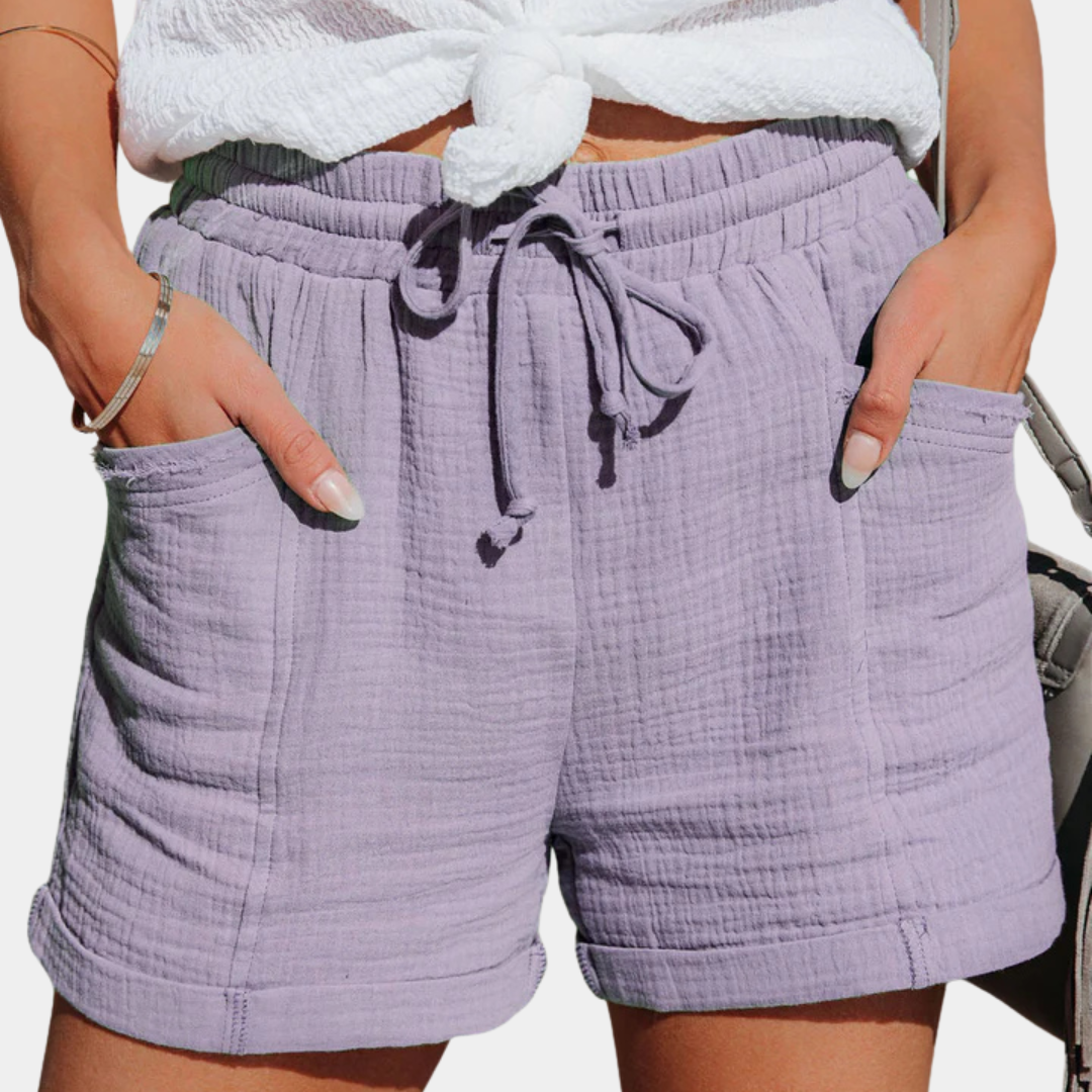 Maya Coastal Cotton Lounge Shorts
