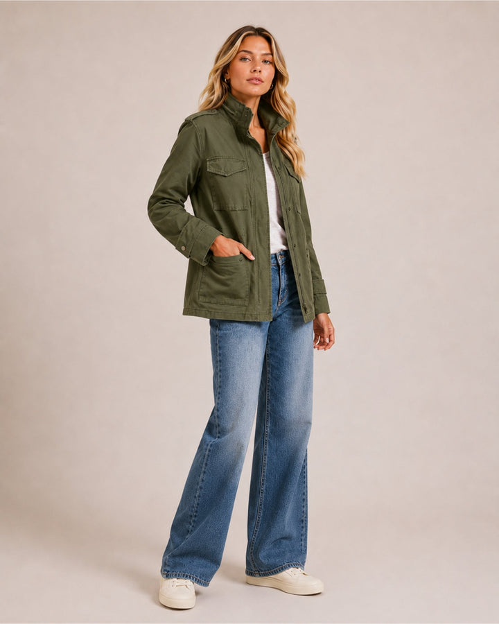 Carina Refined Utility Jacket