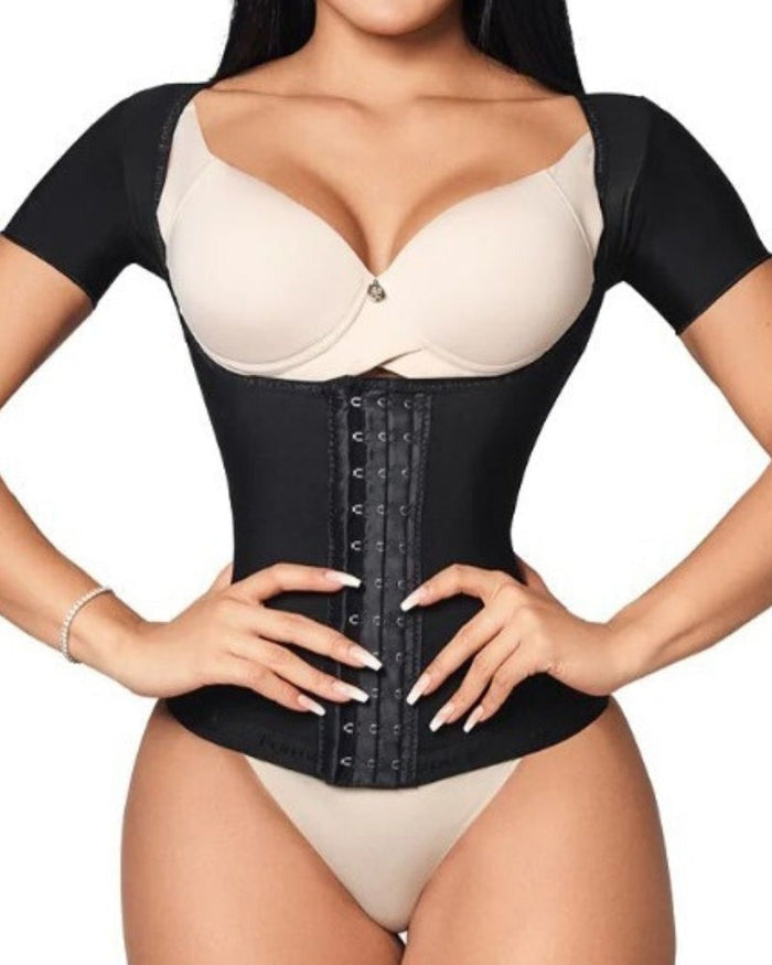 Agnes Arm Compression Waist Shaper Bodysuit