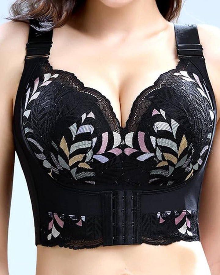 Xyza Floral Support Bra
