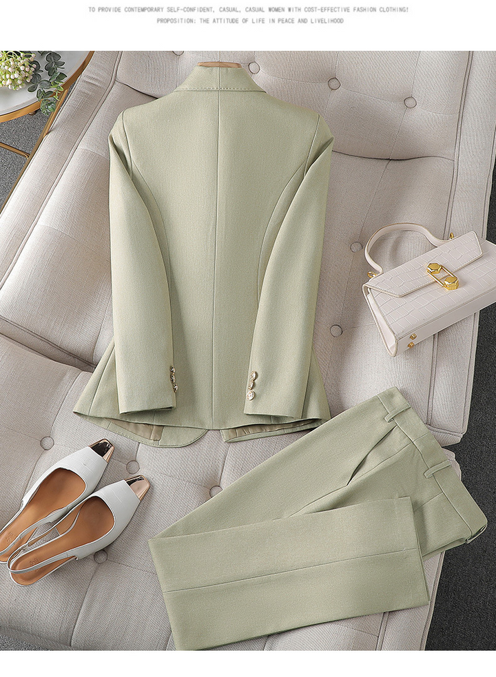 Amity Double-Breasted Blazer Trouser Set