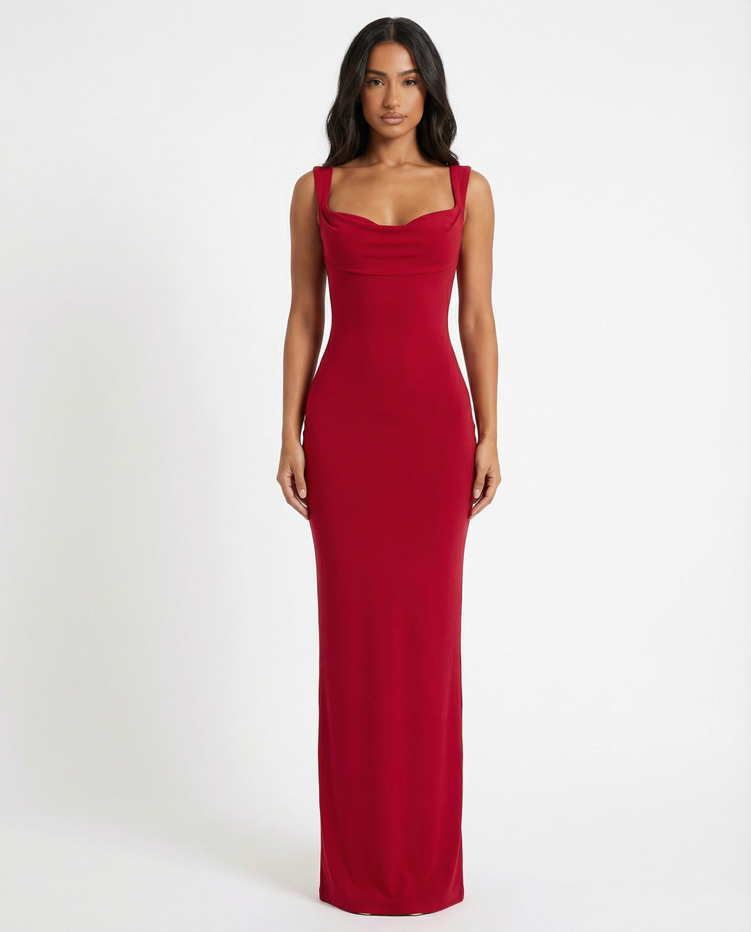 Novalie Open Back Bow Detail Maxi Dress