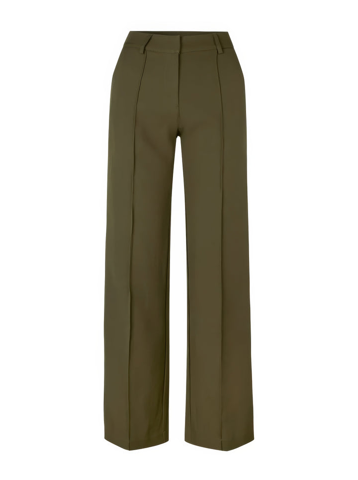 Selma High-Waist Wide Leg Tailored Pants