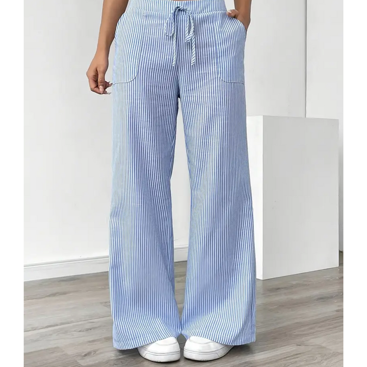 Amber Striped Wide Leg Pants