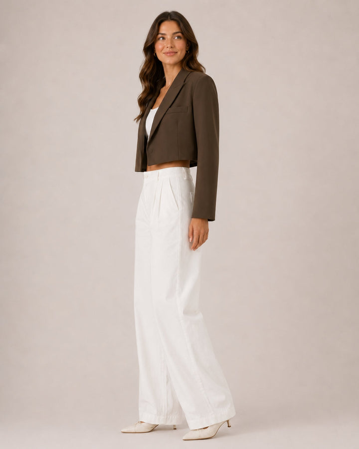 Pilar Refined Cropped Blazer