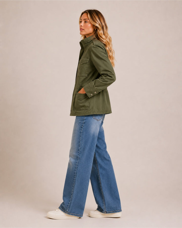 Carina Refined Utility Jacket