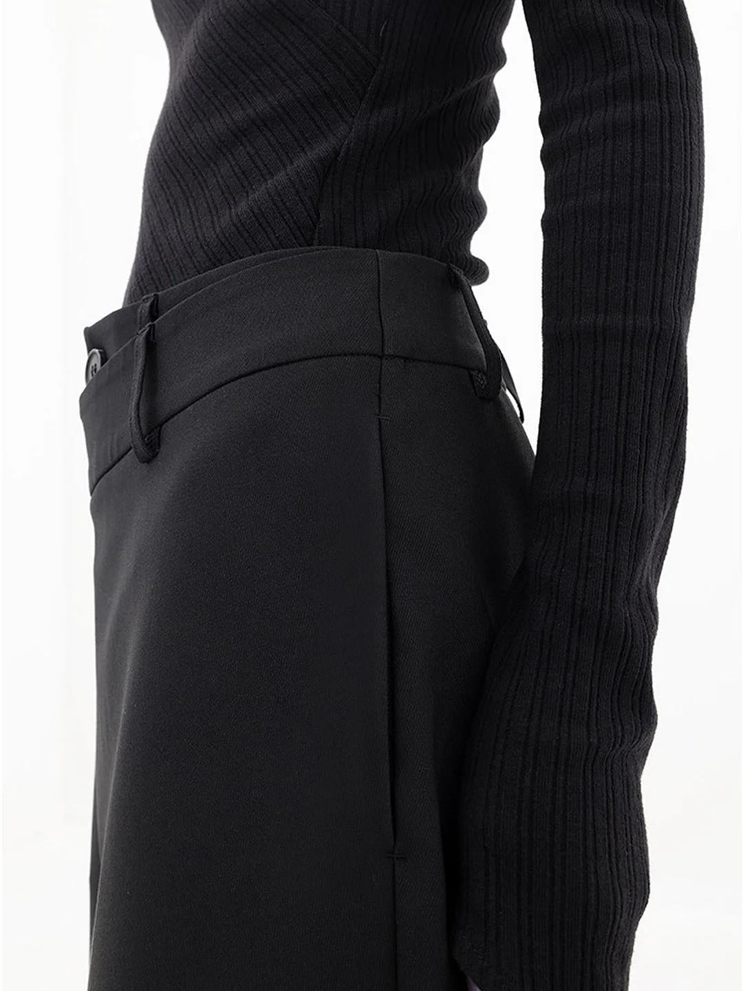 Cleo Wrap Waist Wide Leg Trousers