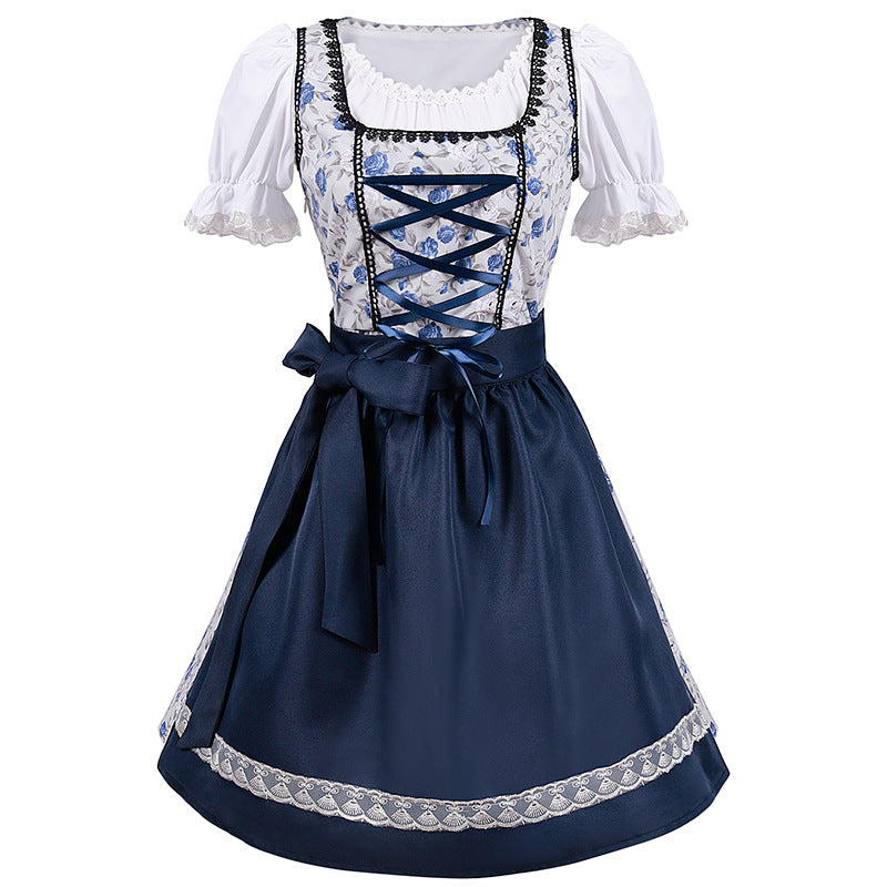 Gerda Floral Oktoberfest Dirndl Dress