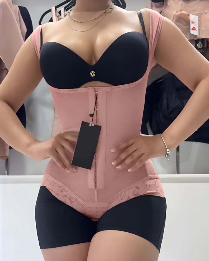 Peaches Open-Bust Contour Shapewear Bodysuit