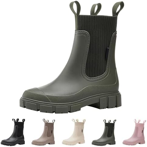 Faye Lug Sole Chelsea Boots