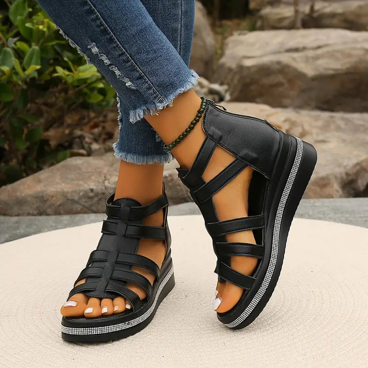 Hannah Platform Gladiator Sandals