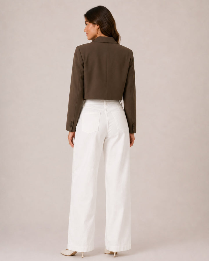 Pilar Refined Cropped Blazer