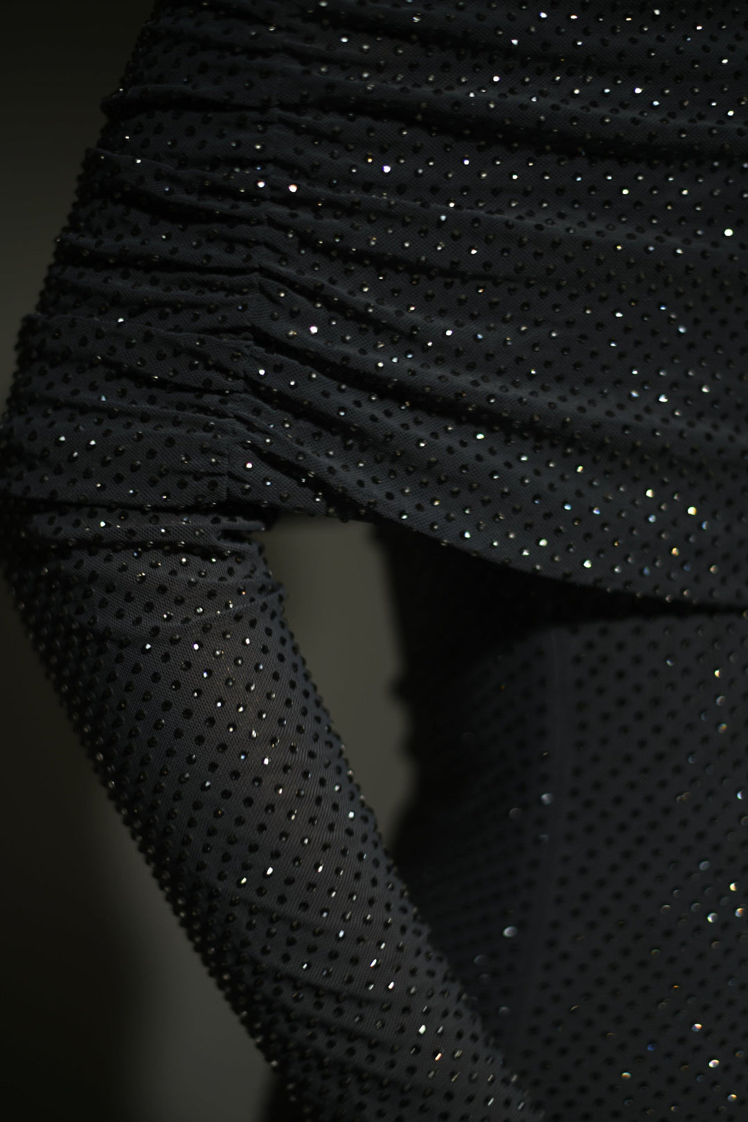 Marielle Sequin Off-Shoulder Maxi Dress