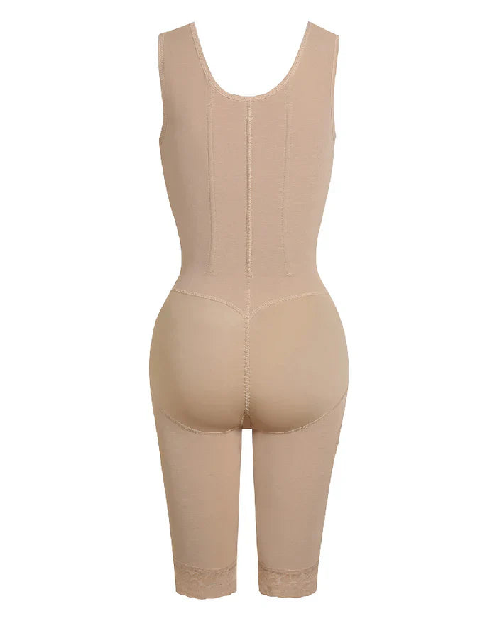 Jacinda Zip Front Contour Shapewear Bodysuit