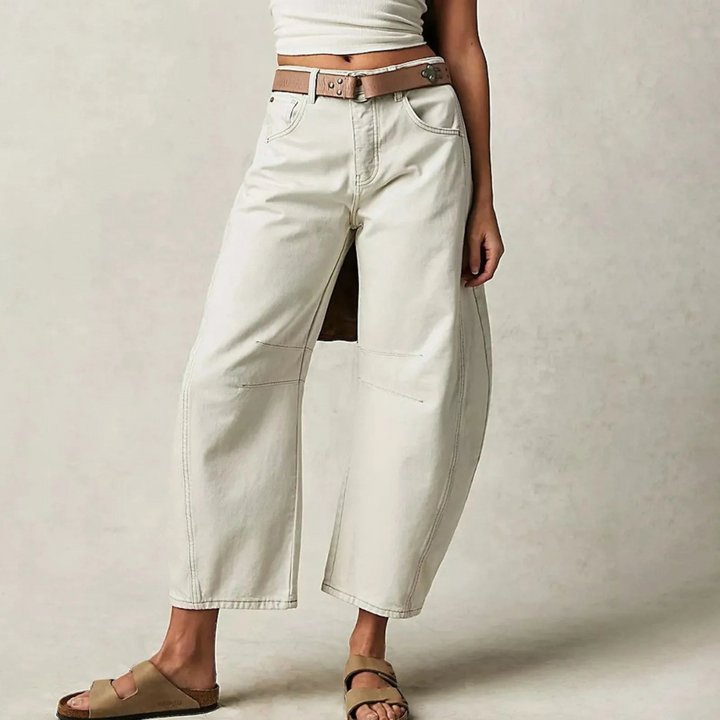 Barrel Barrel Leg Denim Pants