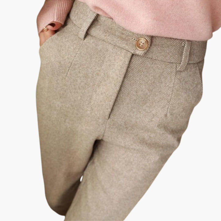 Clarisse Cropped Tailored Pants