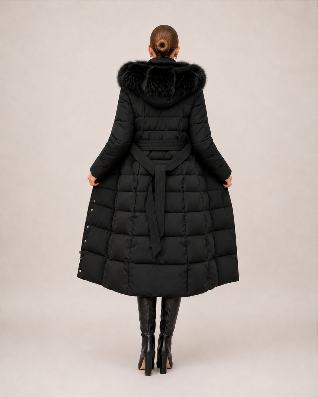 Ulrika Sculpted Longline Puffer Coat