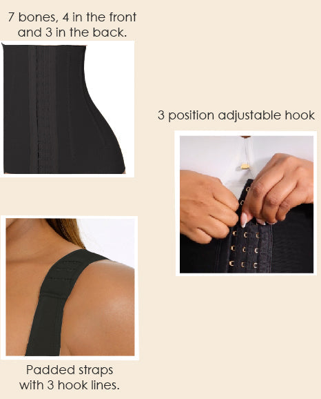 Jacinda Zip Front Contour Shapewear Bodysuit