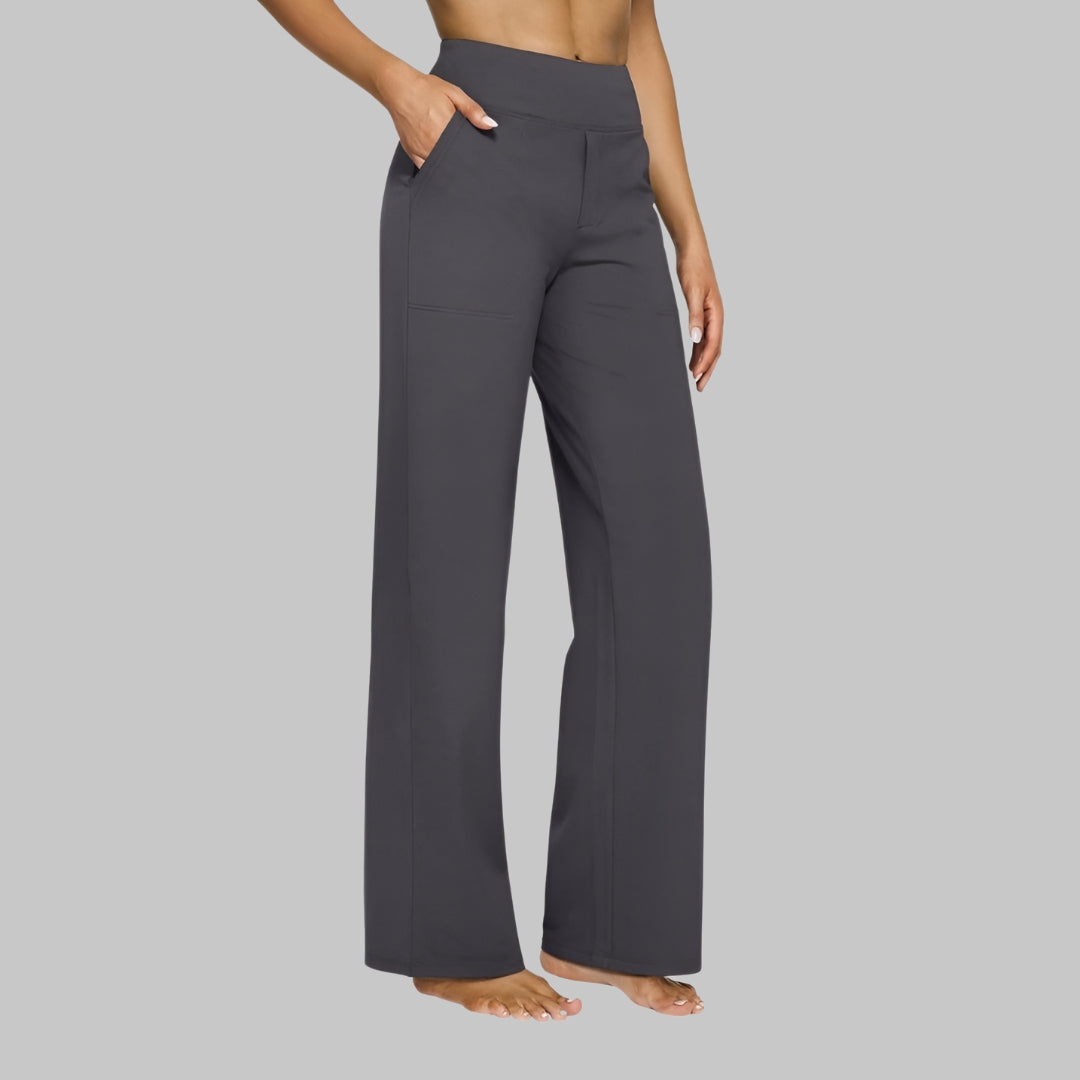 Sarai High-Waist Wide Leg Pants
