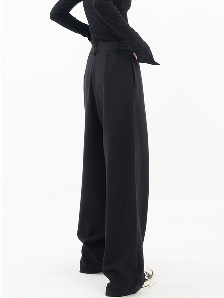 Cleo Wrap Waist Wide Leg Trousers