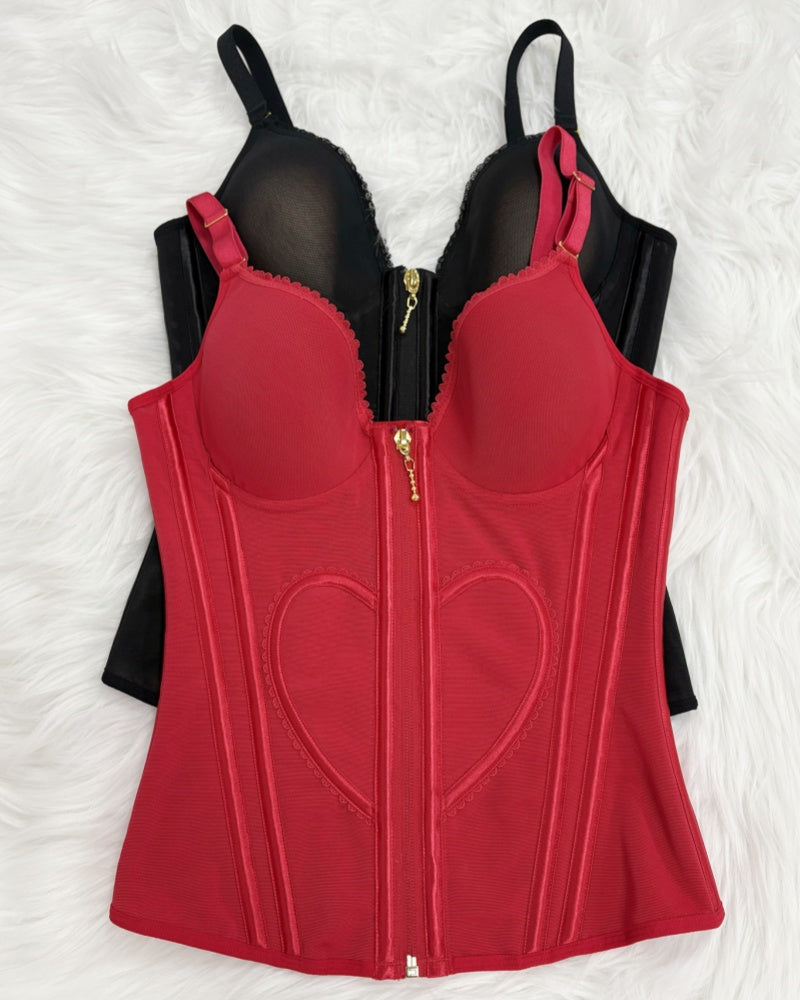 Joelle Lace Contour Corset Top