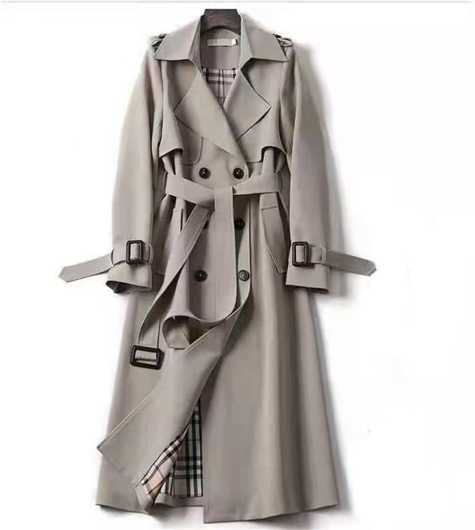 Evelina Belted Longline Trench Coat