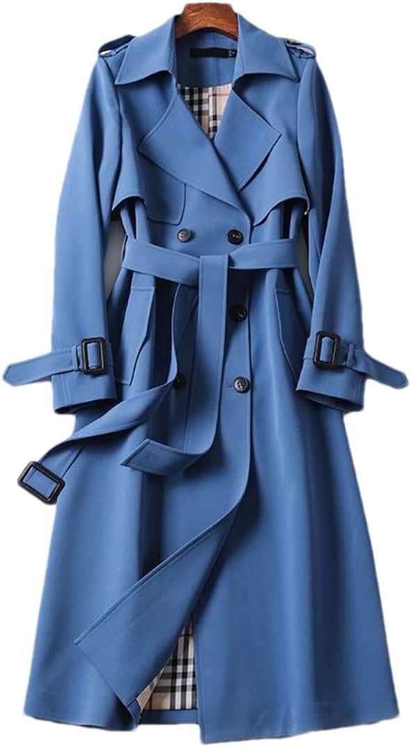 Evelina Belted Longline Trench Coat